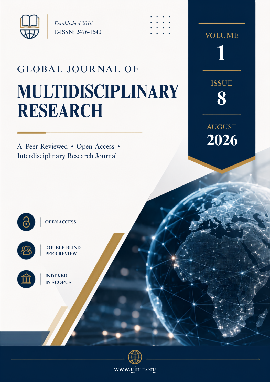 					View Vol. 1 No. 8 (2026): GJMR, Volume 1, Issue 8, 2026
				